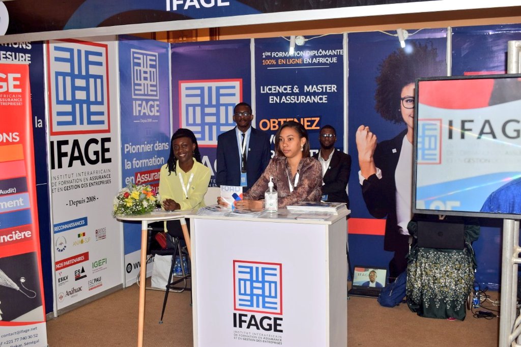 ifage_dakar's tweet photo. #Fanaf2022 #Day3 🇸🇳
Nos étudiants étaient présents lors de la 3ème journée de la 46ème assemblée générale de la #FANAF.
📍https://t.co/1aRwMznH4q
#IFAGE, nous formons les leaders du monde de l'#Assurance et de l'#Actuariat, taillés sur mesure et ouverts à l'#innovation ! https://t.co/HY0ZxdFJAC