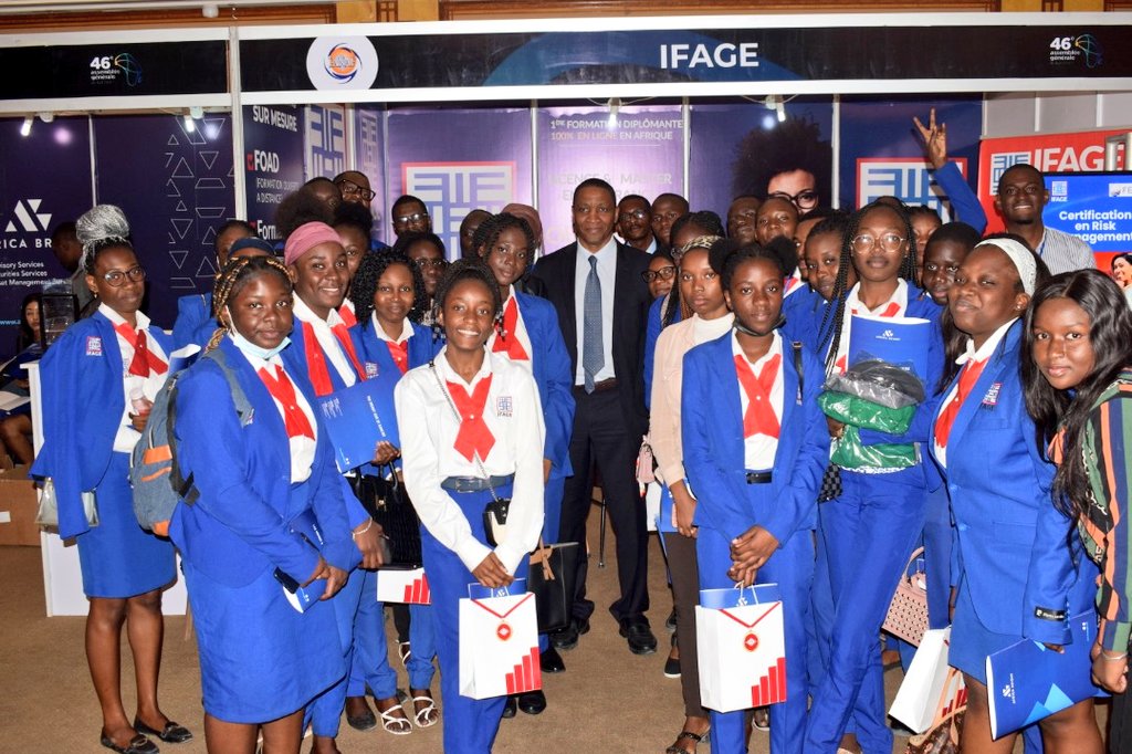 ifage_dakar's tweet photo. #Fanaf2022 #Day3 🇸🇳
Nos étudiants étaient présents lors de la 3ème journée de la 46ème assemblée générale de la #FANAF.
📍https://t.co/1aRwMznH4q
#IFAGE, nous formons les leaders du monde de l'#Assurance et de l'#Actuariat, taillés sur mesure et ouverts à l'#innovation ! https://t.co/HY0ZxdFJAC