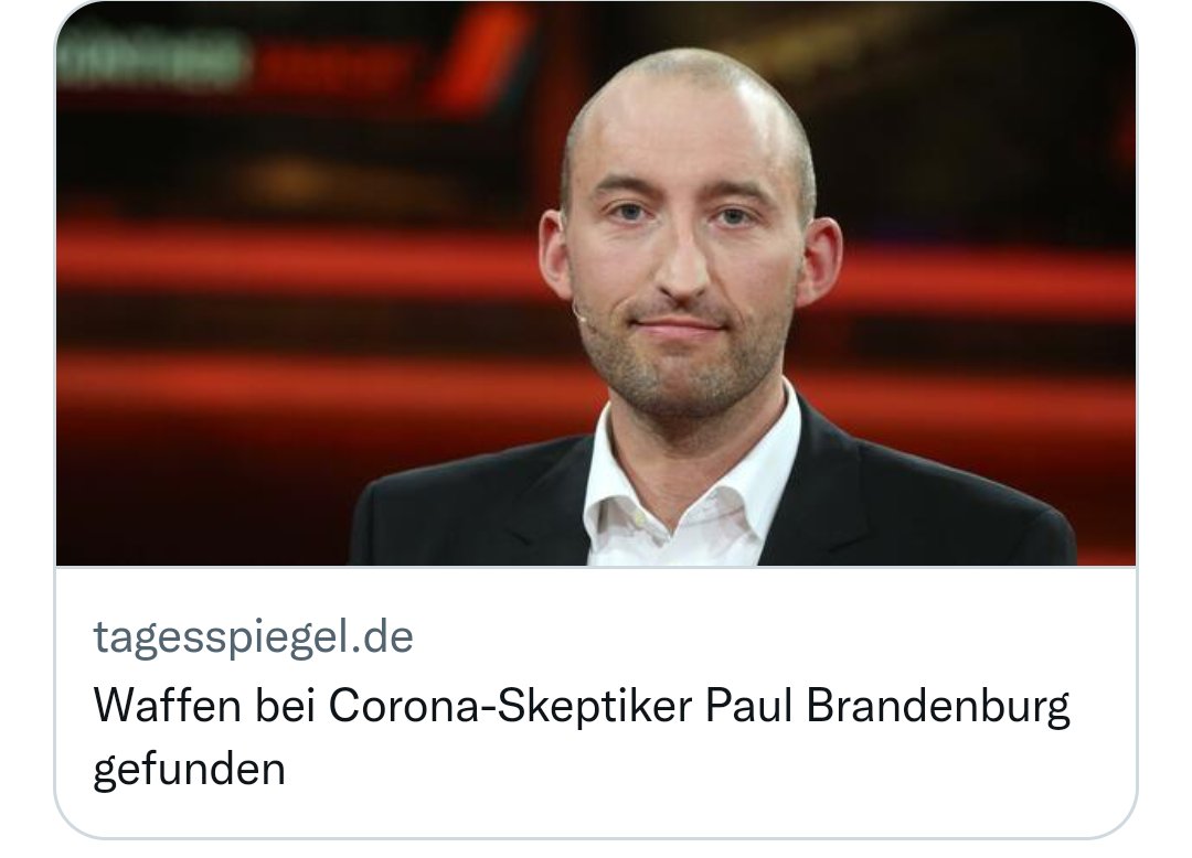 BriganteOzzi's tweet photo. Mit ein wenig journalistischer Arbeit, hätte der @Tagesspiegel vor Veröffentlichung des Artikels sicherlich auch das Video gefunden, in dem #PaulBrandenburg erzählt das er Sportschütze und Jäger ist. Damit also wieder beide Prädikate verdient. #Lückenpresse #Lumpenpresse https://t.co/aOYPcsjX3c