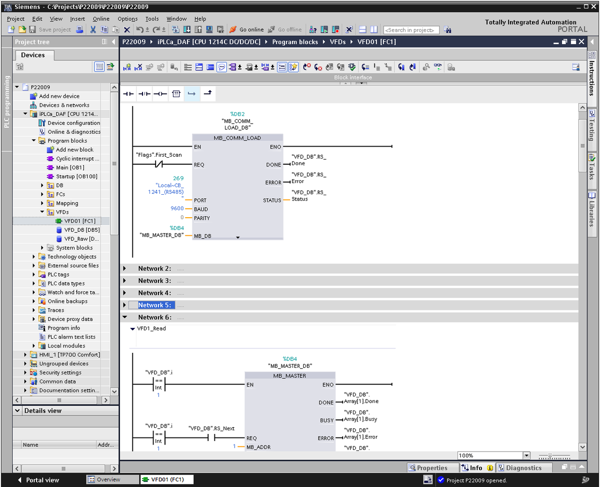 a_iplc's tweet photo. #iPLCa complete #commission #WTP using #SIEMENS S7-1214 
#SIEMENS control and monitor #LS #VFD s using #ModBUS which save AO and AI signals and use #RS485 port instead.
#iPLCa is #Your_Automation_Partner https://t.co/S3YmSqbFo4