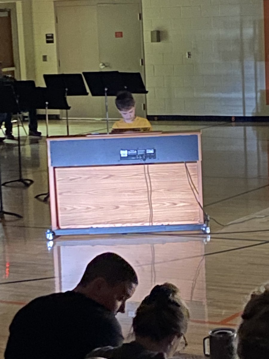 The quality of these students’ talent is infinitely better than the quality of these pictures!! They all did great showcasing their unique talents at our annual talent show this morning!