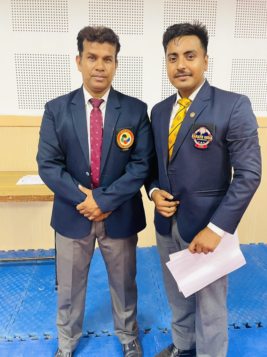 jeevandeep63's tweet photo. (WKF RULES SEMINAR &amp; KIO JUDGE &amp; REFEREE EXAM)

*Successfully passed 🎗with High-ranking Marks*💯

I sincerely thanks our mentor of Indian Karate Hanshi Bharat Sharma ji for his valuable guidance, support and blessings. https://t.co/L7HpToX1kG