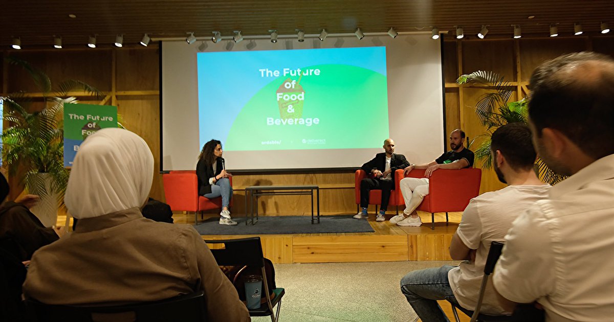 its_ordable's tweet photo. Pleased to co-host “The Future of F&amp;B” panel discussion with the @Deliverect team!

@ordable/ Co-Founders Mona Al Baker and Salem Marafi joined the panel with Naji Haddad, GM @Deliverect to talk about F&amp;B trends in the #industry &amp; how to navigate through them as #businessowners! https://t.co/HQOg6DG3Ex