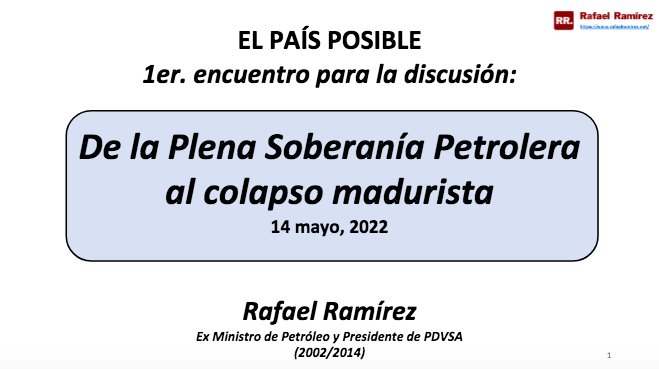 abeja_web's tweet photo. Así estaba PDVSA en el 2013, antes de la destrucción

Aquí la exposición el 1er encuentro para la discusión: De la Plena Soberanía Petrolera al colapso madurista, realizado el 14 de mayo

Rafael Ramírez (@RRamirezVE)

#25May
#PichinchaVictoriaPerpetua

https://t.co/tU83dyeAFE https://t.co/Hu8cA5r1Rd