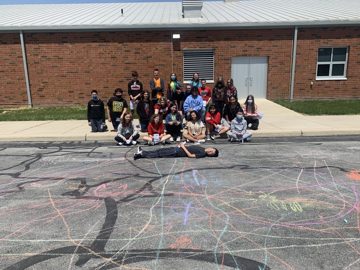 Food web success!! Everyone was able to find an energy source!!