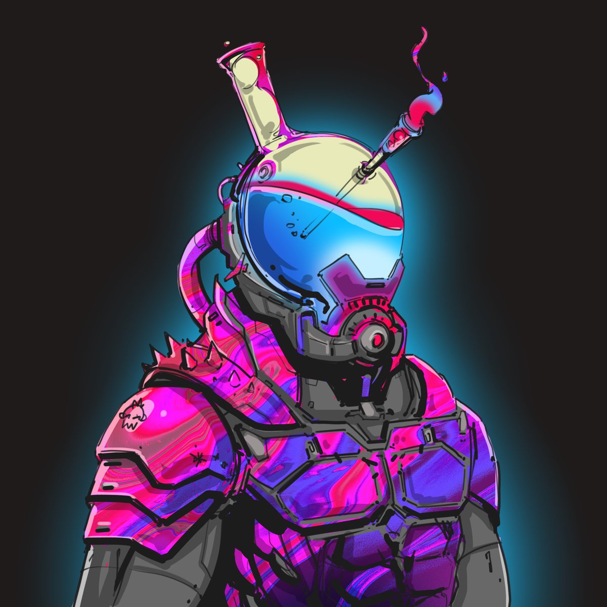 Initiating phase CyberBong

100 retweets and I'll pick some people for whitelist. 

We're early. 

#SolanaNFTs #SolanaGiveaways