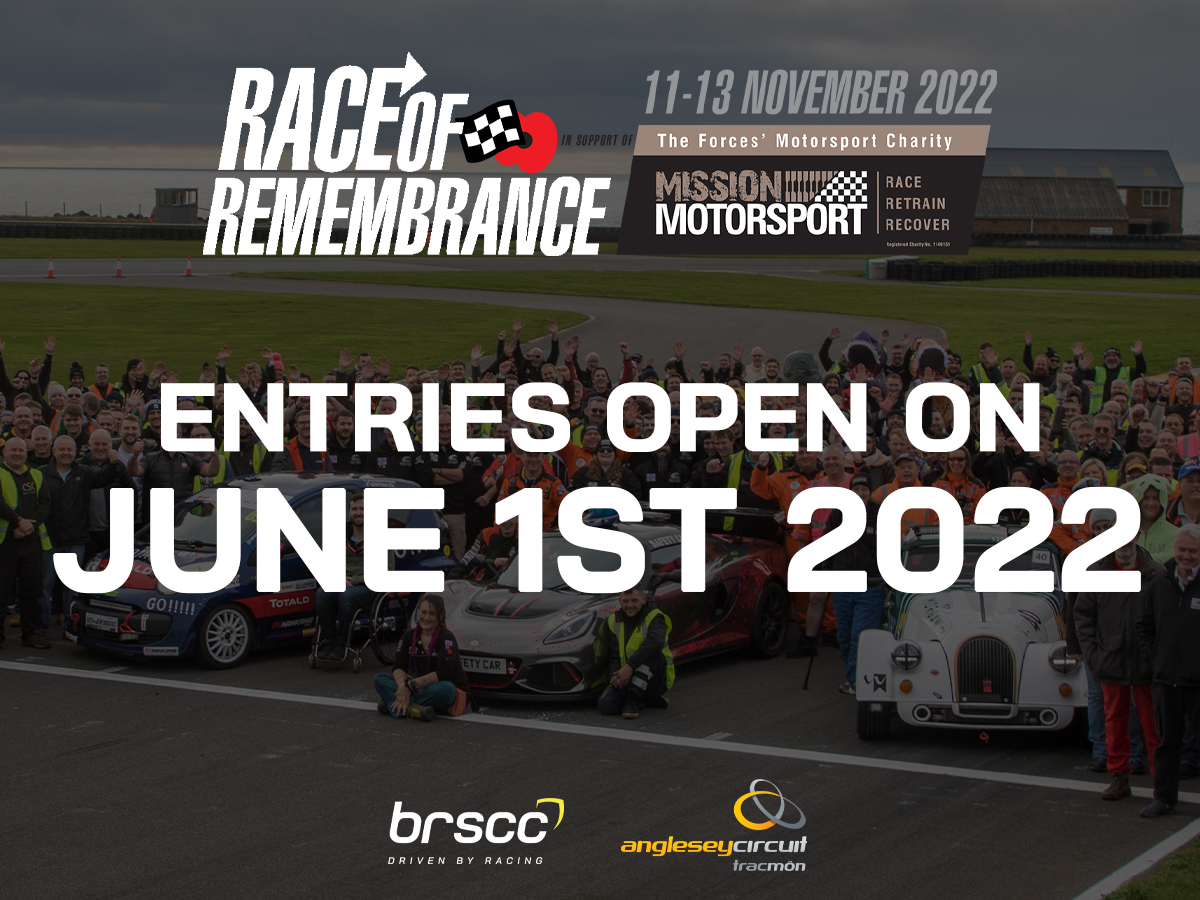 MM_RoR's tweet photo. The wait is almost over...
๐Entries for #RaceofRemembrance @angleseycircuit open ๐ญ๐๐ ๐๐๐ป๐ฒ.
Watch this space for more info on how to secure your place on the grid as we partner with @BrsccHQ once again.
#RoR #RoRAnglesey https://t.co/1EfcBh1rF2