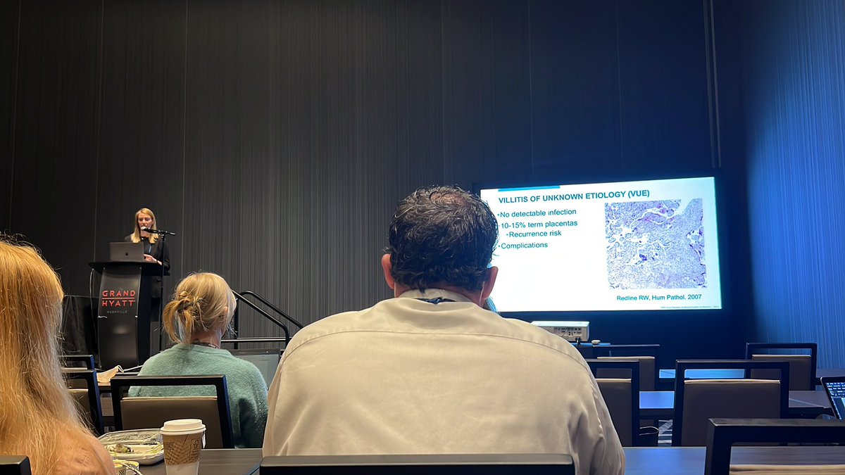SGPlacenta's tweet photo. Starting the final session of #ASRI2022 strong with @ea_enningaPhD speaking about #vilitis and #Tlymphocytes. @ASReproImmuno @MayoGynecology https://t.co/DGdC7gaKM0