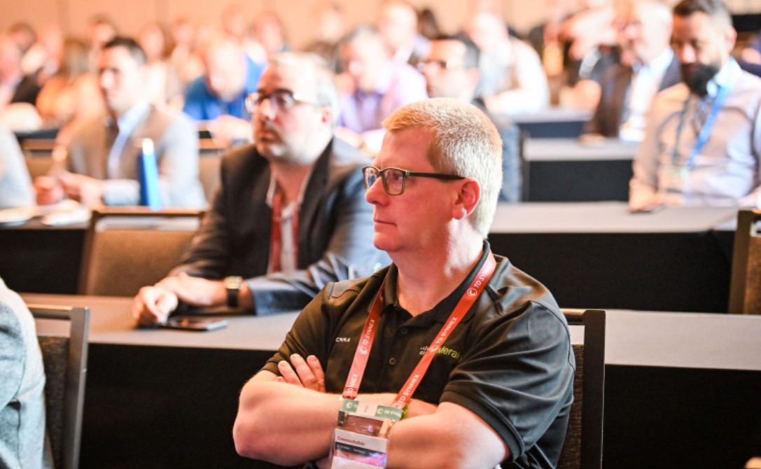 TDSYNNEX's tweet photo. The #SpringConference2022 in #Montreal, Quebec, #Canada is enlightening. Our Community Solv vendor partners and customers are networking and having promising discussions about the present and future of the industry.

#WeAreTDSYNNEX https://t.co/RdYlcVoS8H