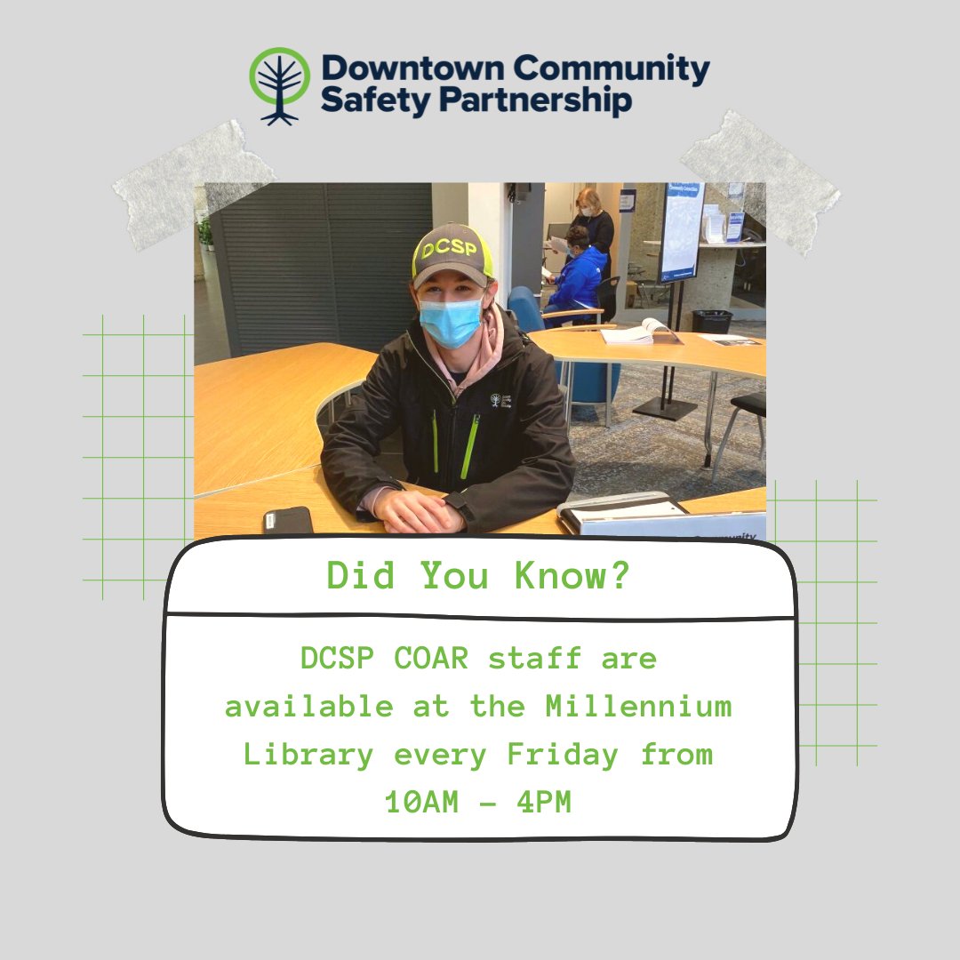 WinnipegDCSP's tweet photo. ๐Meeting COAR at Millennium Public Library
๐ The library has a great space for us to meet with community members and distribute resources!
#wpglibrary #millenniumlibrary #communityhelpers #support #resources https://t.co/vI9qstheRd