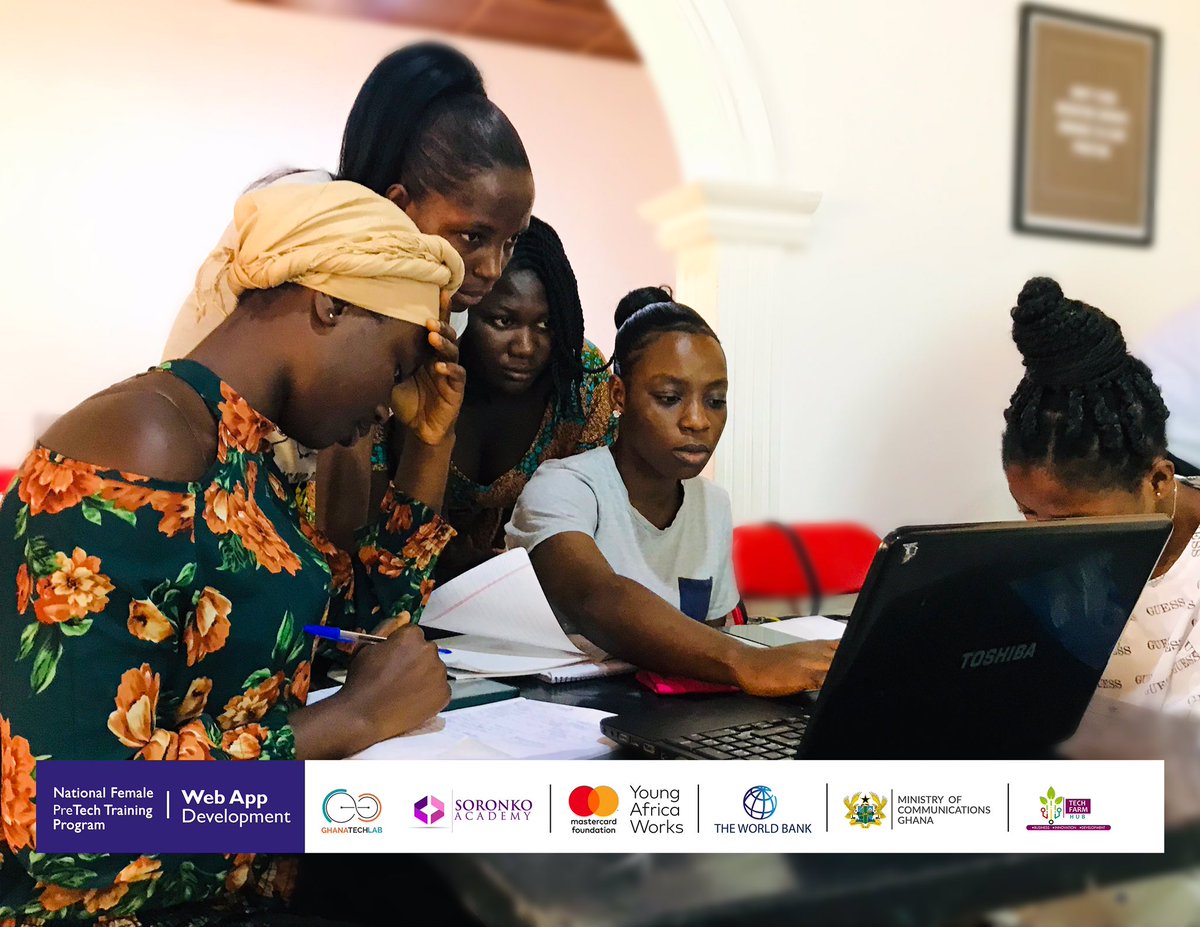 TECHFARMHub's tweet photo. Day 3 of the National Female PreTech Web Development Training. 

Lessons on User Interface and User Experience were given to the ladies.

They had their first hands-on session utilizing Figma to build a website's user interface.

 #GTLimpact #GTLWebDev
#PaSE #youthemployment https://t.co/vN2yHFlygs