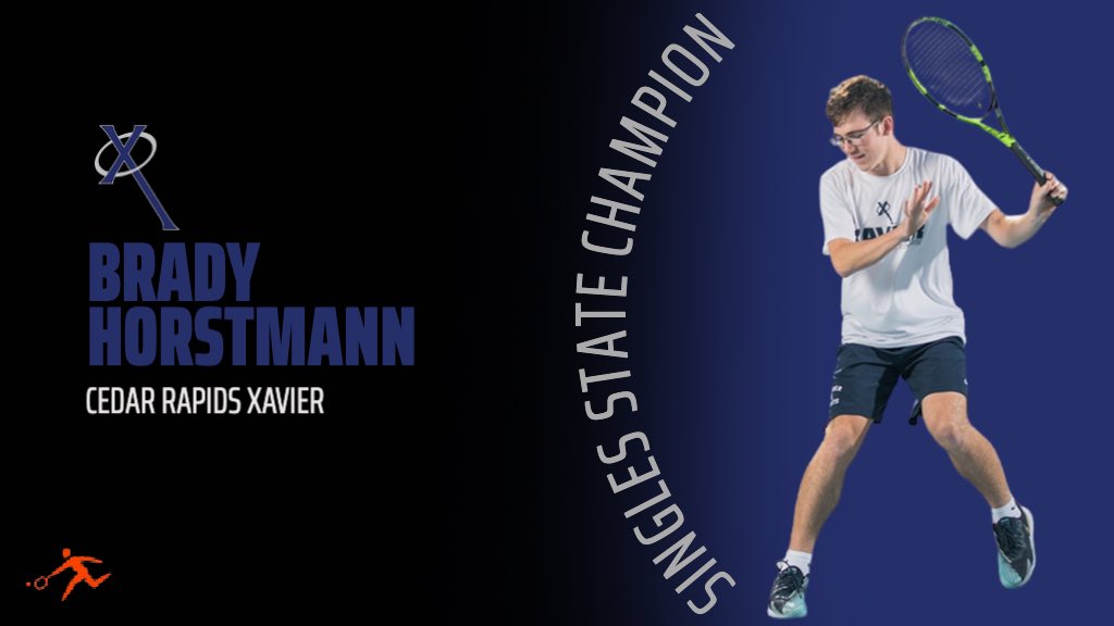 iowahstennis's tweet photo. Congrats to Brady Horstmann - 2022 1A Singles State Champion 🎾 https://t.co/A83FGGWTBK