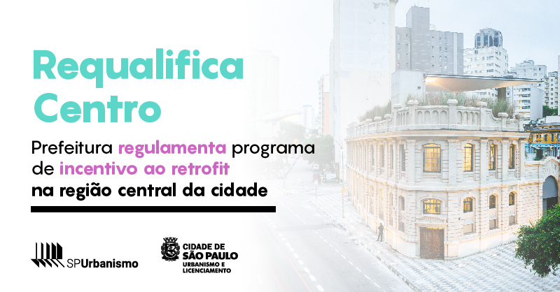 smul_sp's tweet photo. Publicado o decreto que regulamenta o Programa Requalifica Centro, que tem o objetivo de estimular o retrofit de prédios antigos do centro da cidade.
Confira os detalhes: https://t.co/8G23rYPKnj
#requalificacentro #retrofit #smulsp #spurbanismo @prefsp https://t.co/R5c7pJFqHw