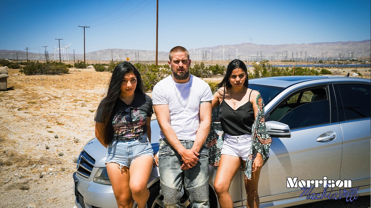 MorrisonMMusic's tweet photo. Major appreciation to Nicole and Camila for holding it down during or trip and shoots ❤️ Super grateful to be surrounded by amazing people!! 

#musicvideo #joshuatree #hiphop #morrisonmorrison #light #prosaic https://t.co/H3JfKO4t2N