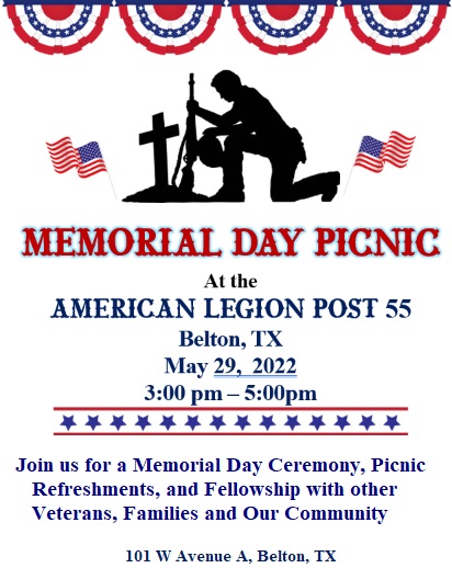 LegionAuxiliary's tweet photo. #MemorialDay #Veterans #AmericanLegion55tx https://t.co/iKiuTLq7V1