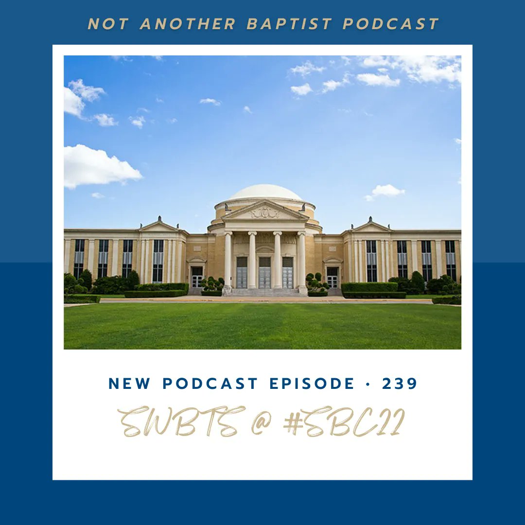 ICYMI: Check out our episode with some of <a href="/SWBTS/">Southwestern Seminary</a>' leaders, Dr. <a href="/AdamGreenway/">Adam W. Greenway</a> (President), Dr. <a href="/EdwardUpton/">Edward Upton</a> (VP), and <a href="/GeorgeSchroeder/">George Schroeder</a> (AVP), to discuss their involvement at #sbc22 and #sbcpc22!

iTunes: podcasts.apple.com/us/podcast/epi…

Podomatic: podomatic.com/podcasts/notan…
