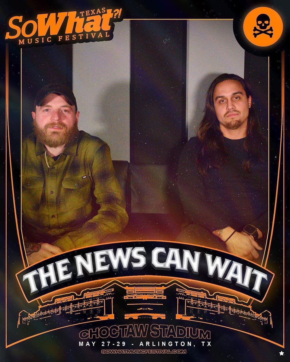ThirdStringRecs's tweet image. Come rock out with @thenewscanwait THIS WEEKEND at @sowhatmusicfest!! Drop a 🔥 for the guys!!! linktr.ee/sowhatmf?utm_s…