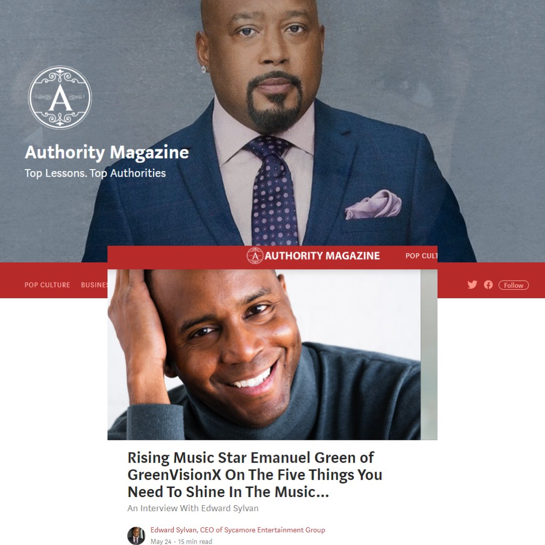 Thanks @edwardsylvan and @AuthorityMgzine for including me in your 'Rising Music Stars' series. Honored to take part I kept it real. Give the article a clap: medium.com/authority-maga…