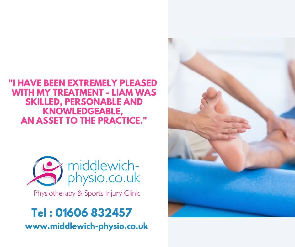 middlewichphys's tweet photo. At Middlewich Physio you'll find a 5 star service with our highly experienced physio's ⭐⭐⭐⭐⭐
Are you struggling with any aches or pains?

Why not give us a call today on 01606 832457 📞

https://t.co/eOrSeTk991 https://t.co/zzpvY7NVIp https://t.co/pkvE4LdX3d