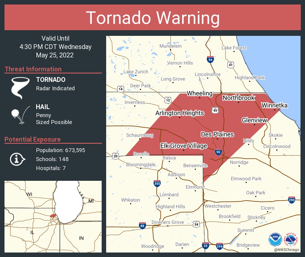 NWS Chicago tweet media