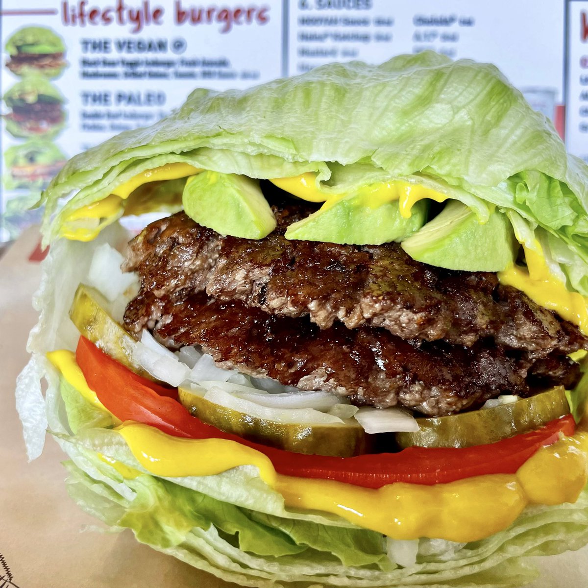 MooyahOC's tweet photo. #Summer is less than a month away… Get your goals back on track with any of our #iceburger #lettucebun options like the #Paleo #Burger &amp; more! ☀️🍔😋 #MOOYAH #bestburger #itsnotadietitsalifestyle #hamburgermonth #eatinglight #summergoals #fitforsummer https://t.co/pYPnt5zUFc https://t.co/xjOqbKG8FE