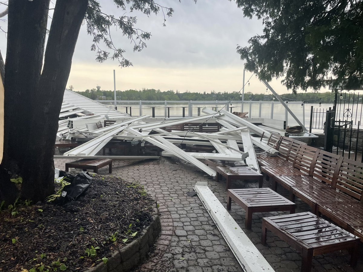 fishbonechef's tweet photo. @westernuNTP pretty sure it gained momentum while on Musselman’s Lake before Uxbridge... it’s exact path https://t.co/hyJ1ML6t4d