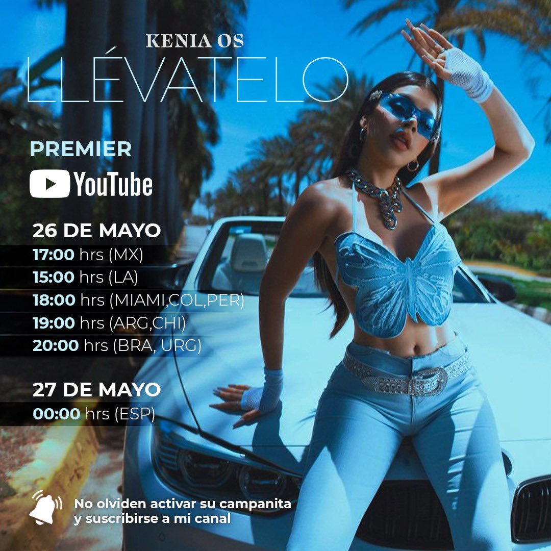 keniaos's tweet photo. Mañana! 💘🦋https://t.co/jxuKHrYGSo https://t.co/JKkre6OHh1
