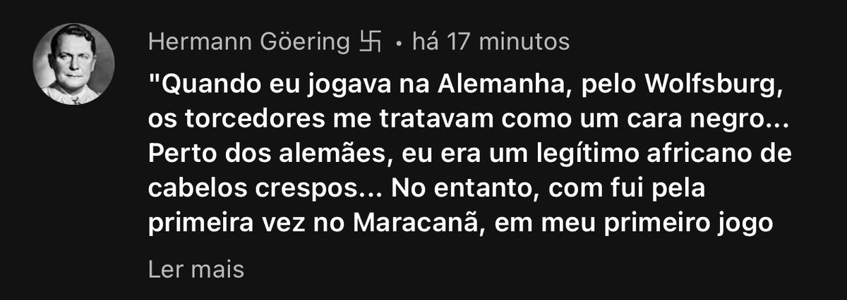 maximoffel's tweet photo. @YouTubeBrasil atenção aqui, muitas vezes já denunciaram esse tipo de comentário e perfil, e nunca acontece nada, pode ser racista e nazista no YouTube que tá suave, o algoritmo só serve pra tirar o sub de canais que vc já é sub né @YouTubeBrasil https://t.co/N3vrVug7kw