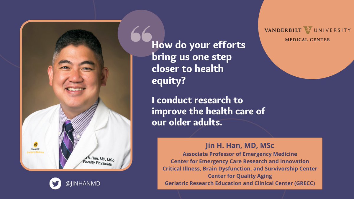 .@JinHanMD is an emergency medicine physician who researches delirium and investigates how acute illness affects cognitive aging. He started looking at COVID-19's long-term impact on cognition early in the pandemic. news.vumc.org/2020/07/22/stu… #AAPIHeritageMonth