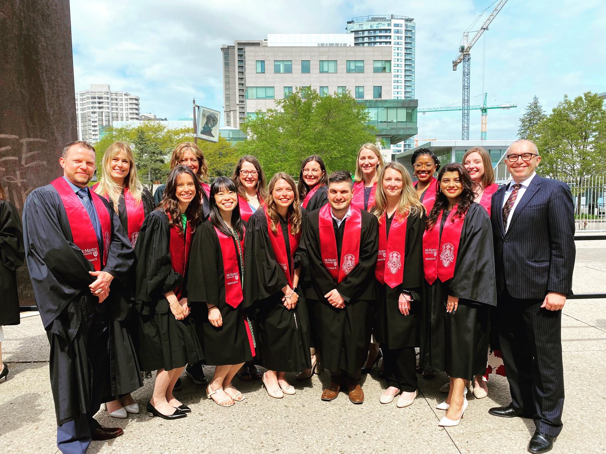 I was so happy to share the moment with our <a href="/McMasterMCM/">McMaster MCM</a> graduates from 2020 and 2021 who crossed the stage at Legacy Celebration today for <a href="/McMasterU/">McMaster University</a> 2020 and 2021 graduates who didn’t have a formal convocation. We finally had a chance to celebrate your achievement in person!