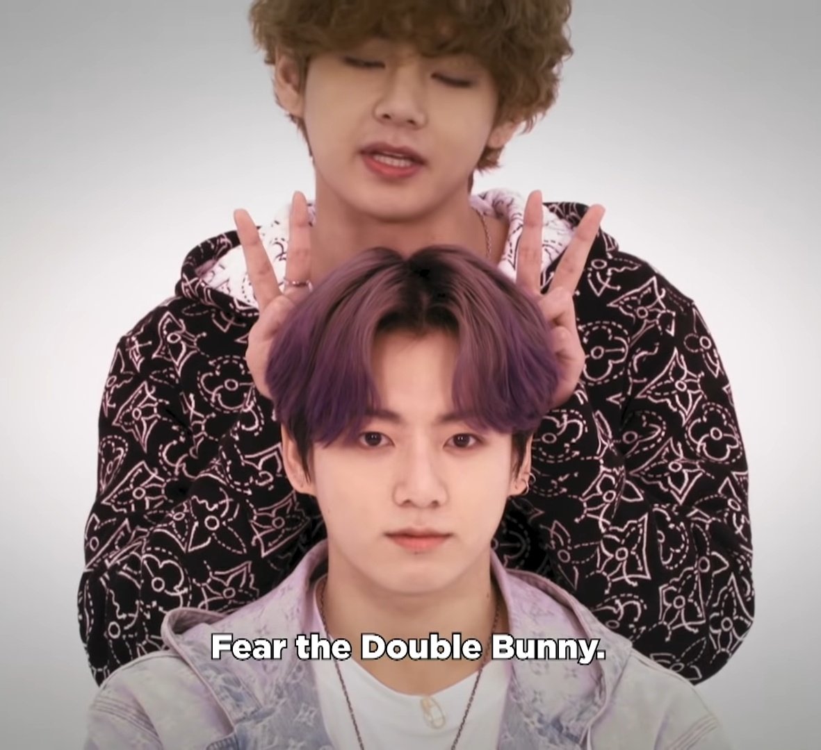 TheTKGlobal's tweet photo. one year of 'fear the double bunny' 🫠

#taekook https://t.co/IBH2AeUR9o