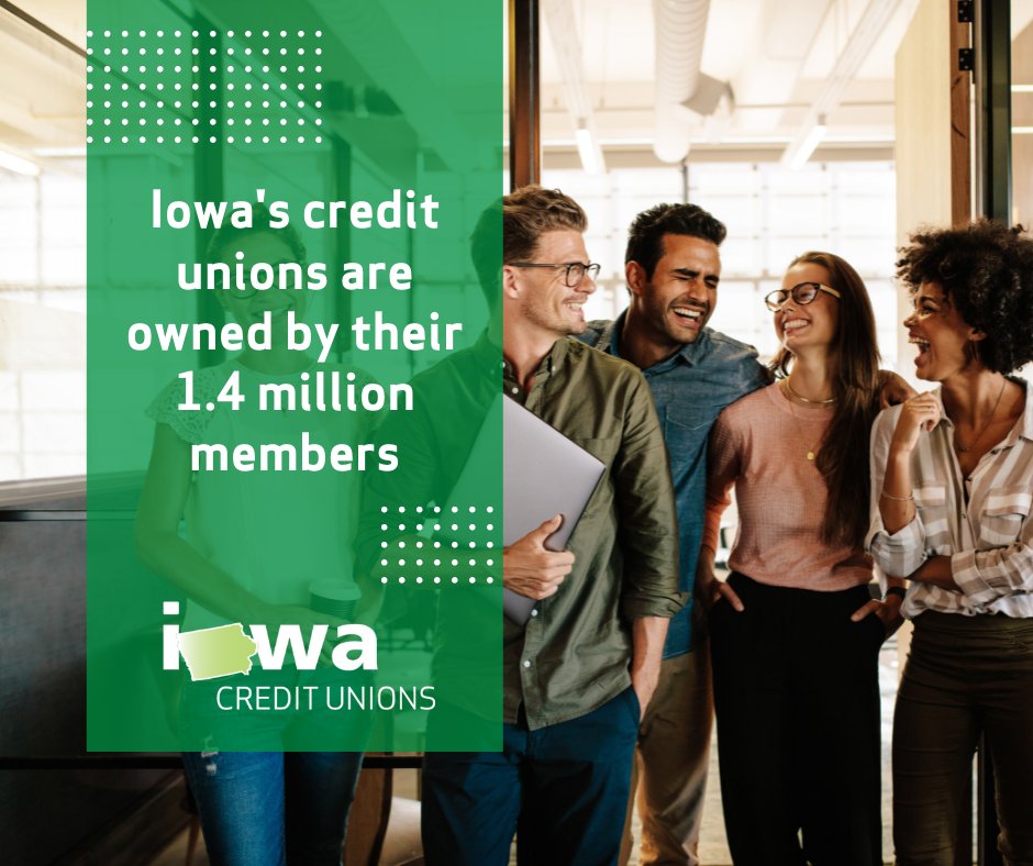 icul's tweet photo. Did you know that credit unions are member-owned? Learn about the other reasons why 1.4 million Iowans have chosen a credit union as their trusted financial partner at https://t.co/AT66QsmEbd.
#IowaCreditUnions #GrowingIowa https://t.co/PQbBYMSW4g