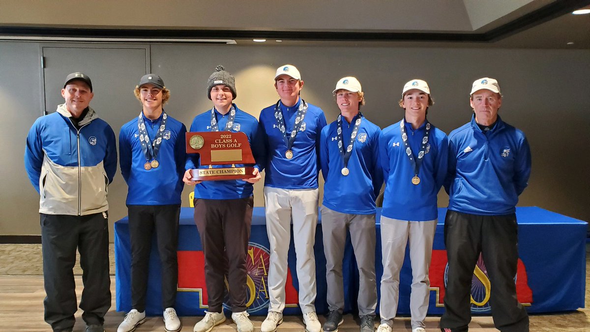 Congratulations Lincoln East High School - the 2022 NSAA Class A Boys State Golf champions! #nebpreps