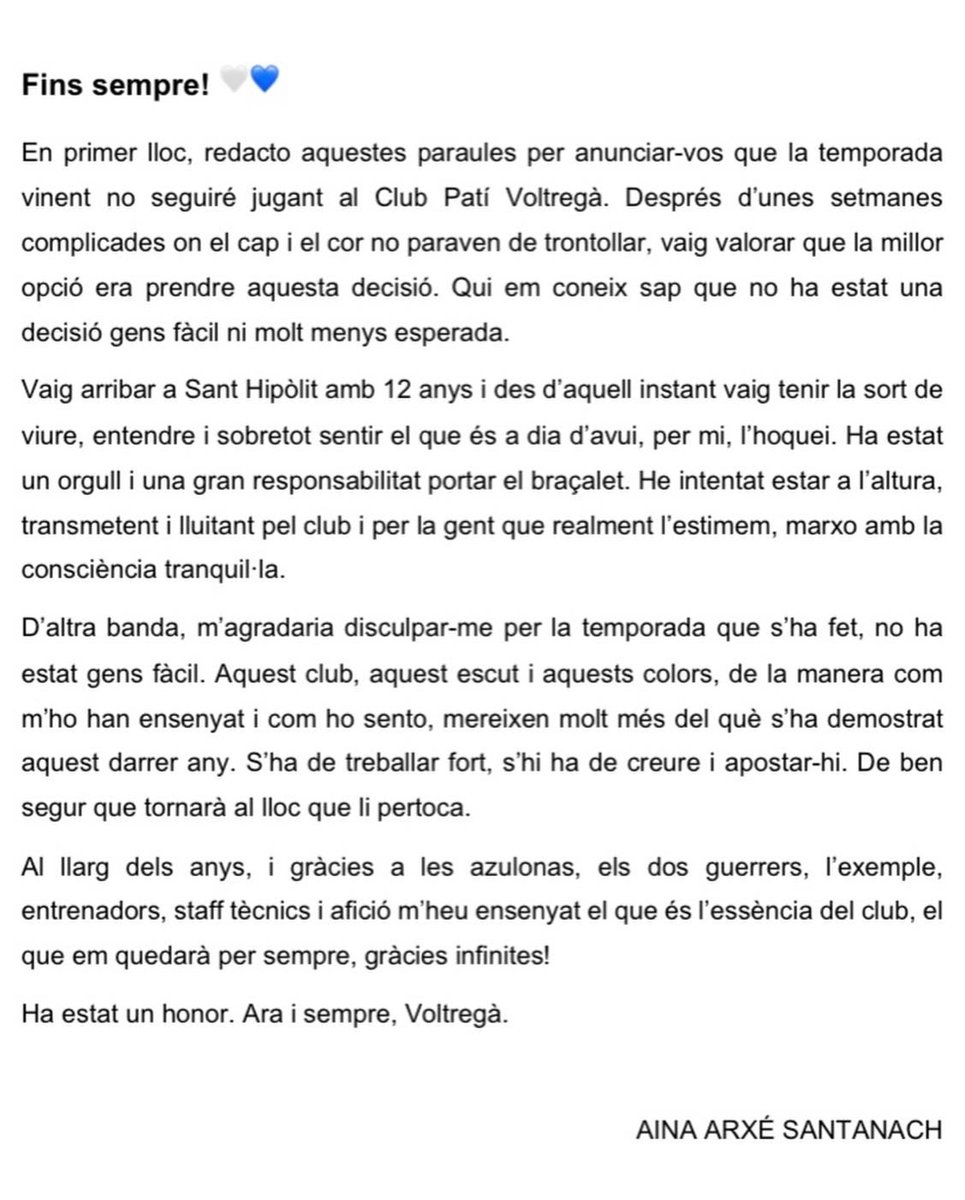 Fins sempre! 🤍💙