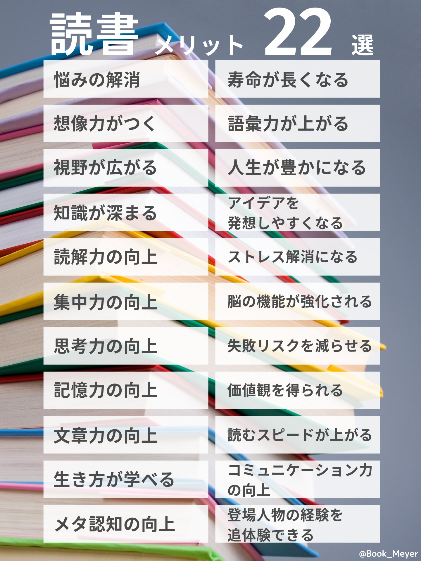 読書をすることで得られる力とは？