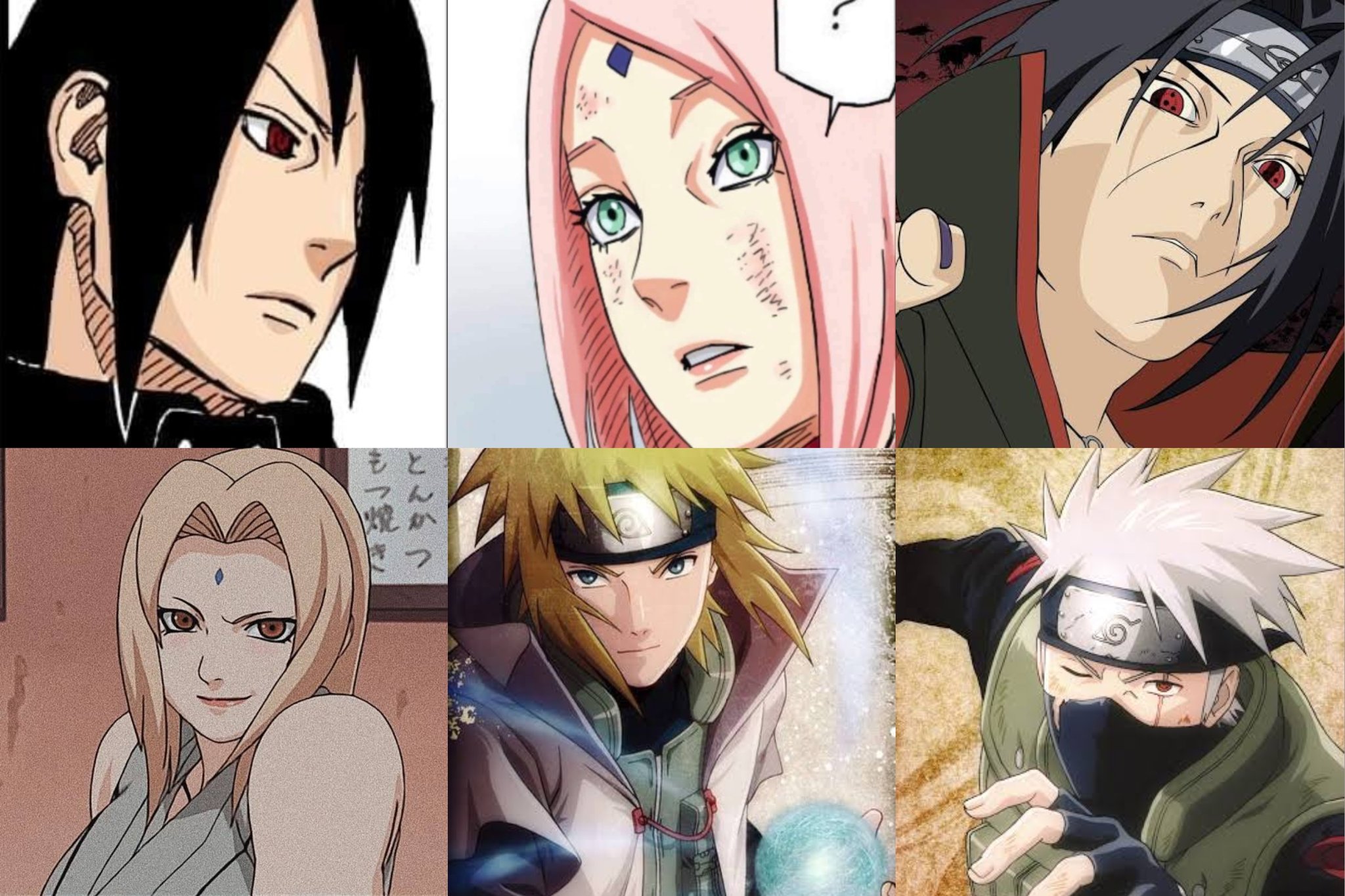 My top 10 favorite Naruto characters.