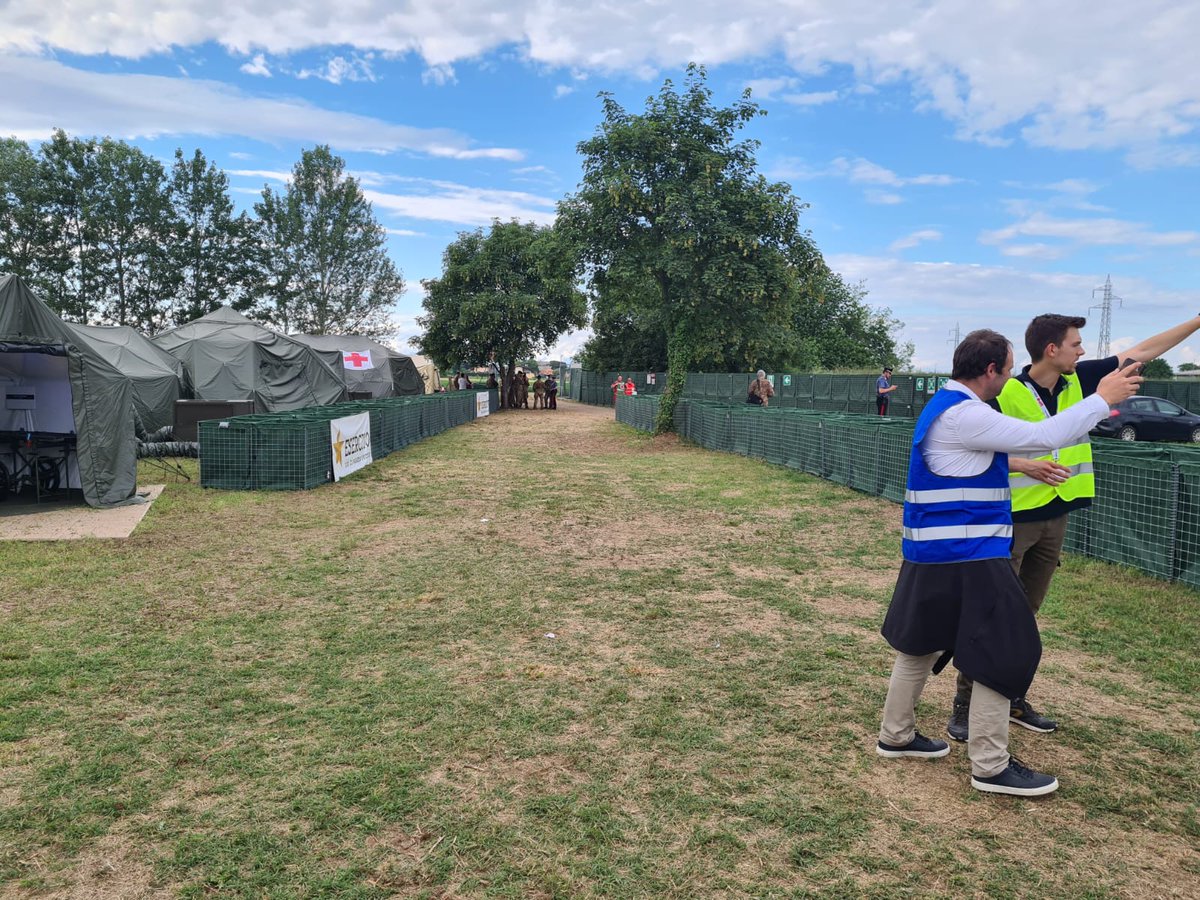 BounesV's tweet image. 🩺🚨🚑 Big day of #EMDM22 with a #FullScaleExercise for the Residential Session of a European Master in Disaster.
#REGEDIM #Vub #emdm #CRIMEDIM #disastermedicine #humanitarianhealth #advancedmaster #exercise #cooperation #civilprotection #rescue #humanitarianaid #disasterresponse