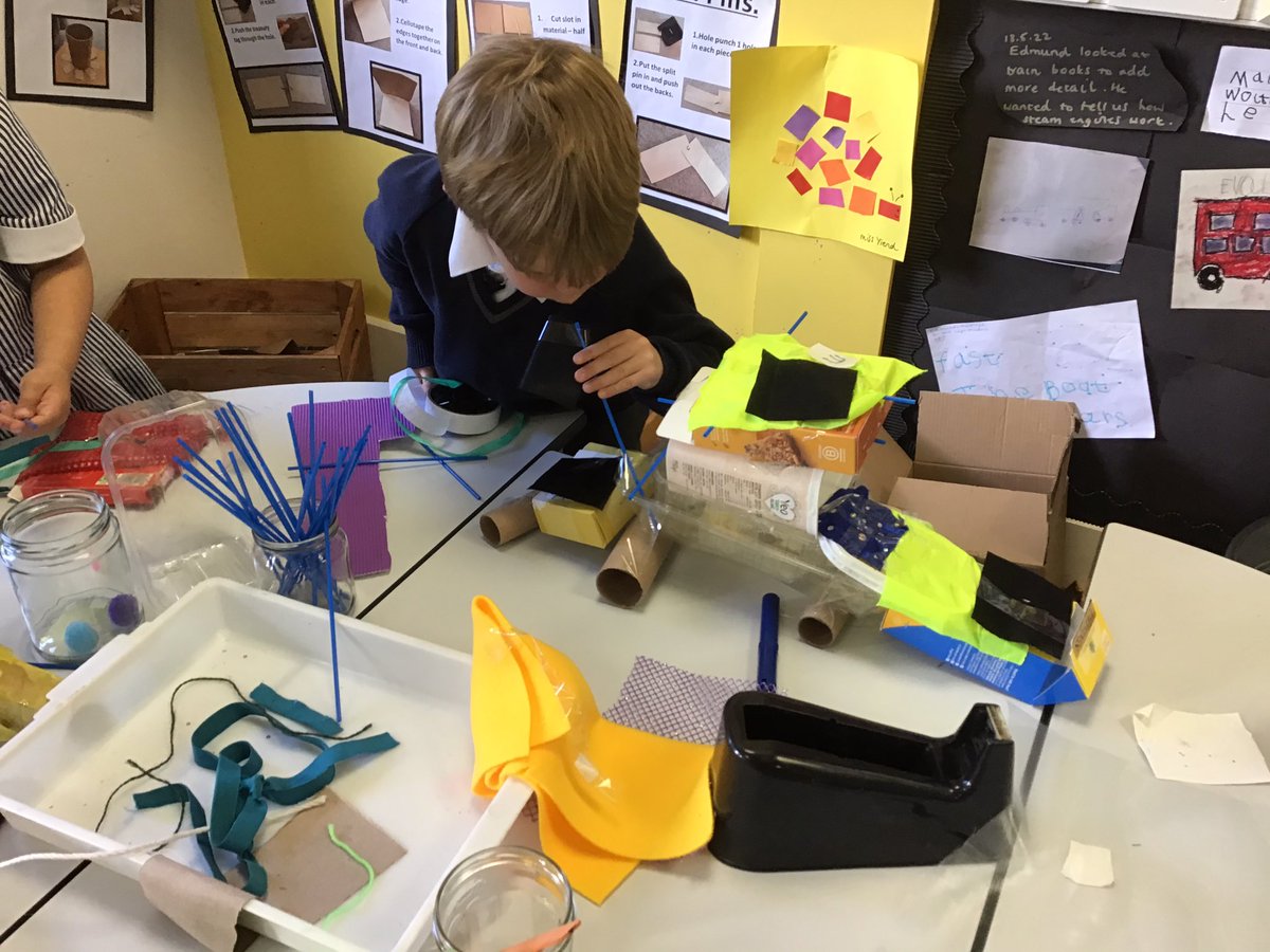 LaxtonJunior's tweet photo. #LJSReception have been inventing amazing machines for @noodleandtitch. Designing and building vehicles of all kinds to help them get to their moonpin Jubilee party on time! @canigoandplay #WeAreLJS #loveoflearning #joy #inventuring #childhood https://t.co/wO4FkscMWV