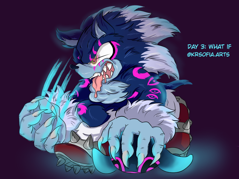 Darkspine Werehog - Fanart