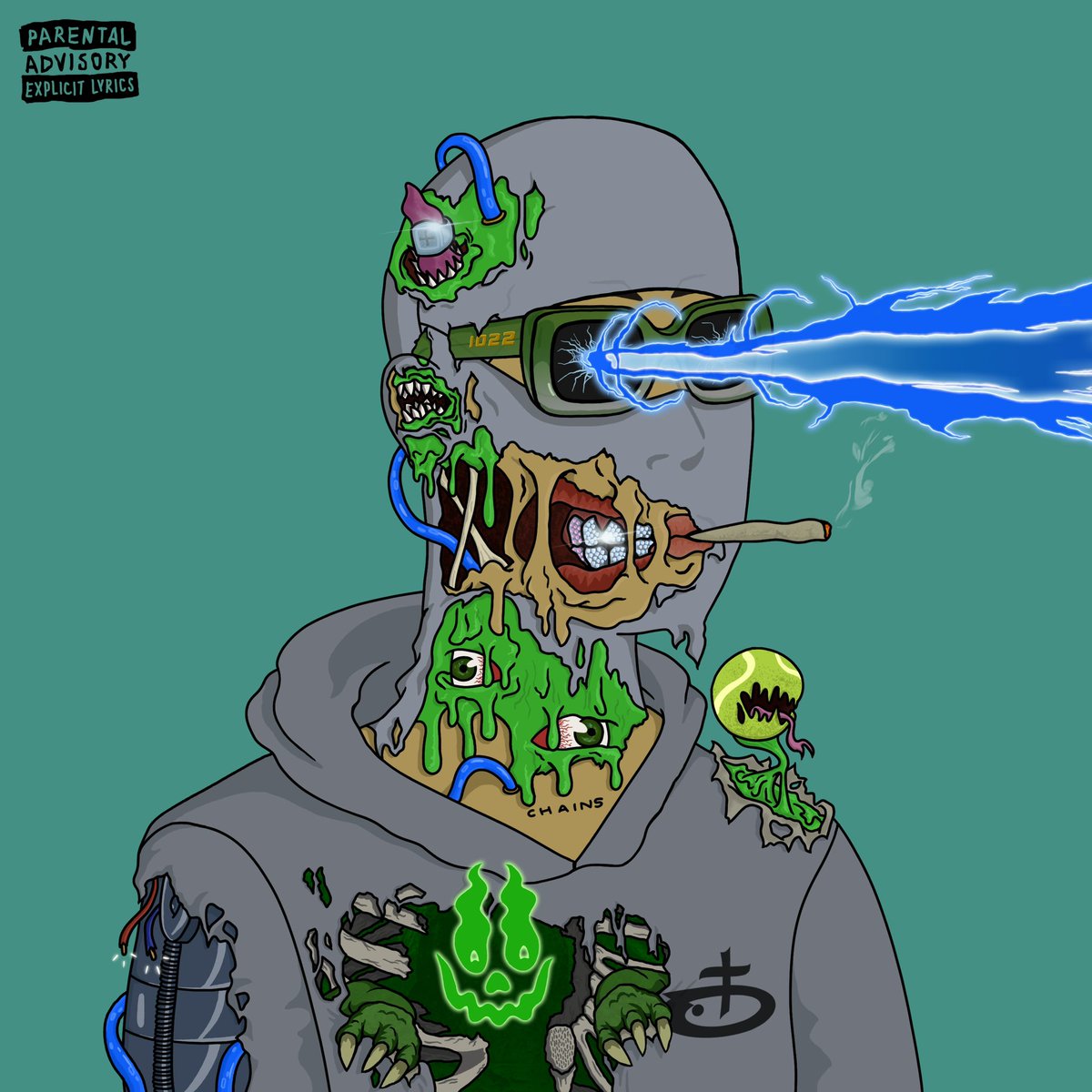 OBLADAET's tweet photo. MUTANT OUT NOW

https://t.co/h7c43rqqKk

artwork by @carandashet 
prod by Karlos https://t.co/fzzgNySMn3