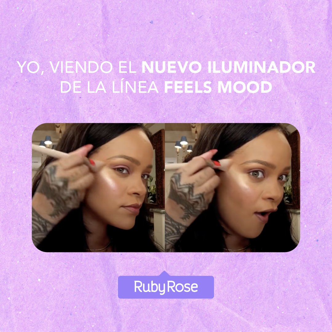 ¿Todavía en shock con el nuevo iluminador de Feels mood? 🤩🌙

Si RiRi lo dice, ¿quiénes somos nosotrxs para contradecirla?
😂🤭😉

#FeelsMood #MartesDeMemes #RubyLovers