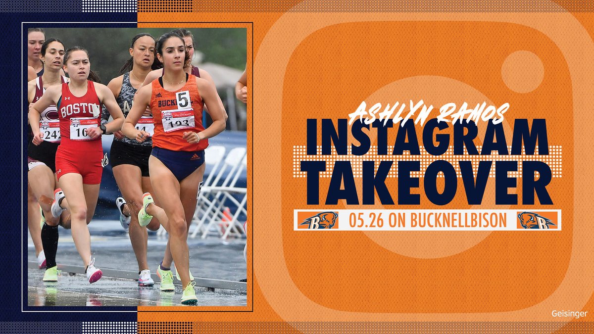 Bucknell_Bison's tweet photo. Follow our Instagram to spend the NCAA East Preliminary Meet with @Bucknell_TFXC's Ashlyn Ramos.

🔶#rayBucknell🔷 https://t.co/vNOvMzgn2H