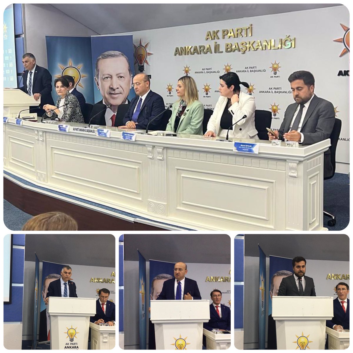 akcankayagenc's tweet photo. Ankara Milletvekilimiz @Y_Akdogan, İl Başkan Yardımcılarımız @mustafa0erdogan ve @ebruky katılımlarıyla Mayıs Ayı ilçe danışma toplantımızı gerçekleştirdik. 

@eyupkadirinan 
@efedemirhann 
@mustafahasgul 
@muratceylan_tr https://t.co/HfZ4U5jFEb