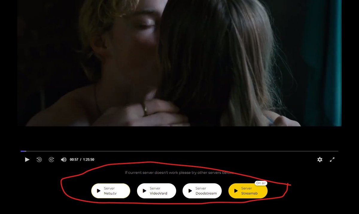 beulenfun18's tweet photo. @drivinghome2u_ It's a bit tricky - many ads and phising ... but at least you can watch it. Try to change the servers they offer under the video window.
https://t.co/6nivD8hq81 https://t.co/k7Q1GjnaLR