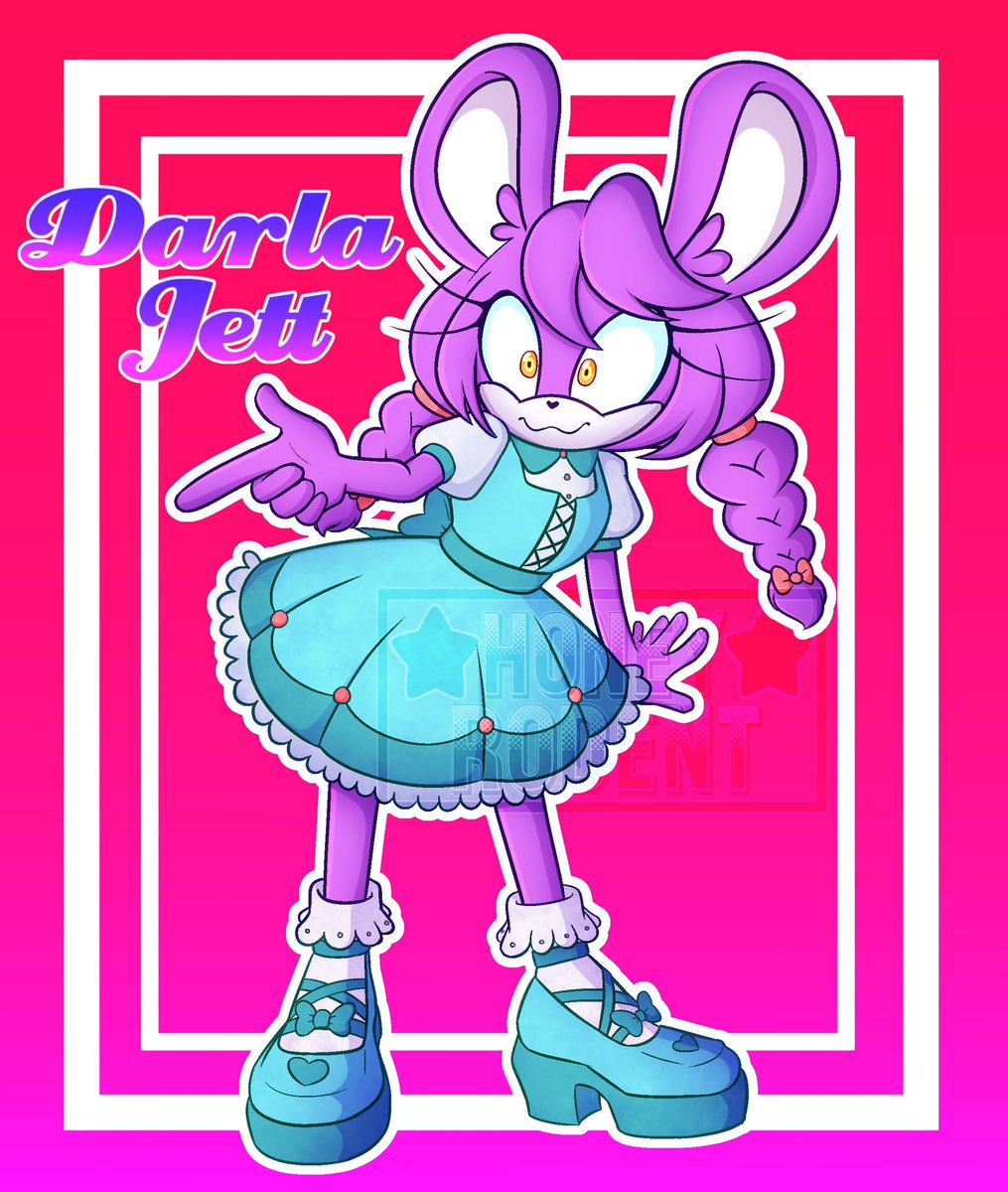 HoneyRodent's tweet photo. Darla Jett [OC]
Menacing Chinchilla 
#Sonic #sonicoc https://t.co/Et2cR5O9dB