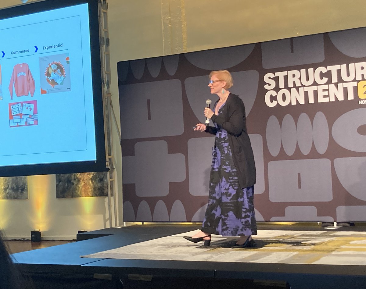 “Good content is on a mission to solve human problems. And when content is the product, it really has to be there for its audience whenever they need it, wherever they need it, in all kinds of different forms.”

– <a href="/gillianmae/">Gillian Zamora (she/her) ☕️</a> of <a href="/MorningBrew/">Morning Brew ☕️</a> 

#StructuredConf22