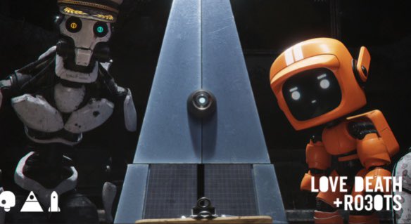 🤖 <a href="/lovedeathrobots/">Love, Death + Robots</a> has returned to <a href="/netflix/">netflix⁷</a> with the scavenger hunt includes nine pieces of QR-Coded #NFT

The NFTs are minted on the $ETH blockchain. The starting price of each on <a href="/opensea/">OpenSea</a> is 0.003 ETH, currently about $6