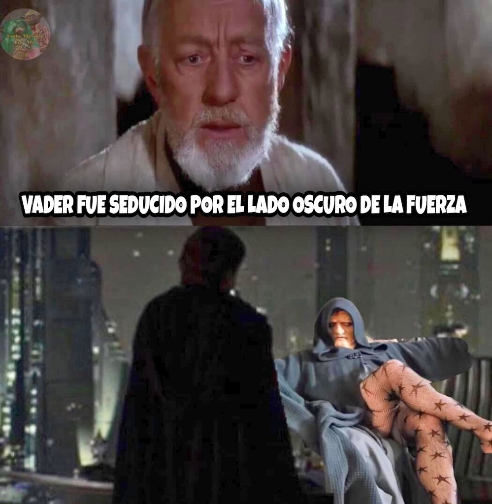 Vaya seducción para el lado oscuro 🤣😂 #Memes #MEMEKBASAH #memes2022 #memelandtraits #memesespanol #memesenespanol #memesdaily #memeMei #MemekSempit #mementomori #memecoins #MemeContest #memelandnoticeme #MemeTech #StarWarsCelebration #StarWars #StarWarsDay #StarWarsLegion