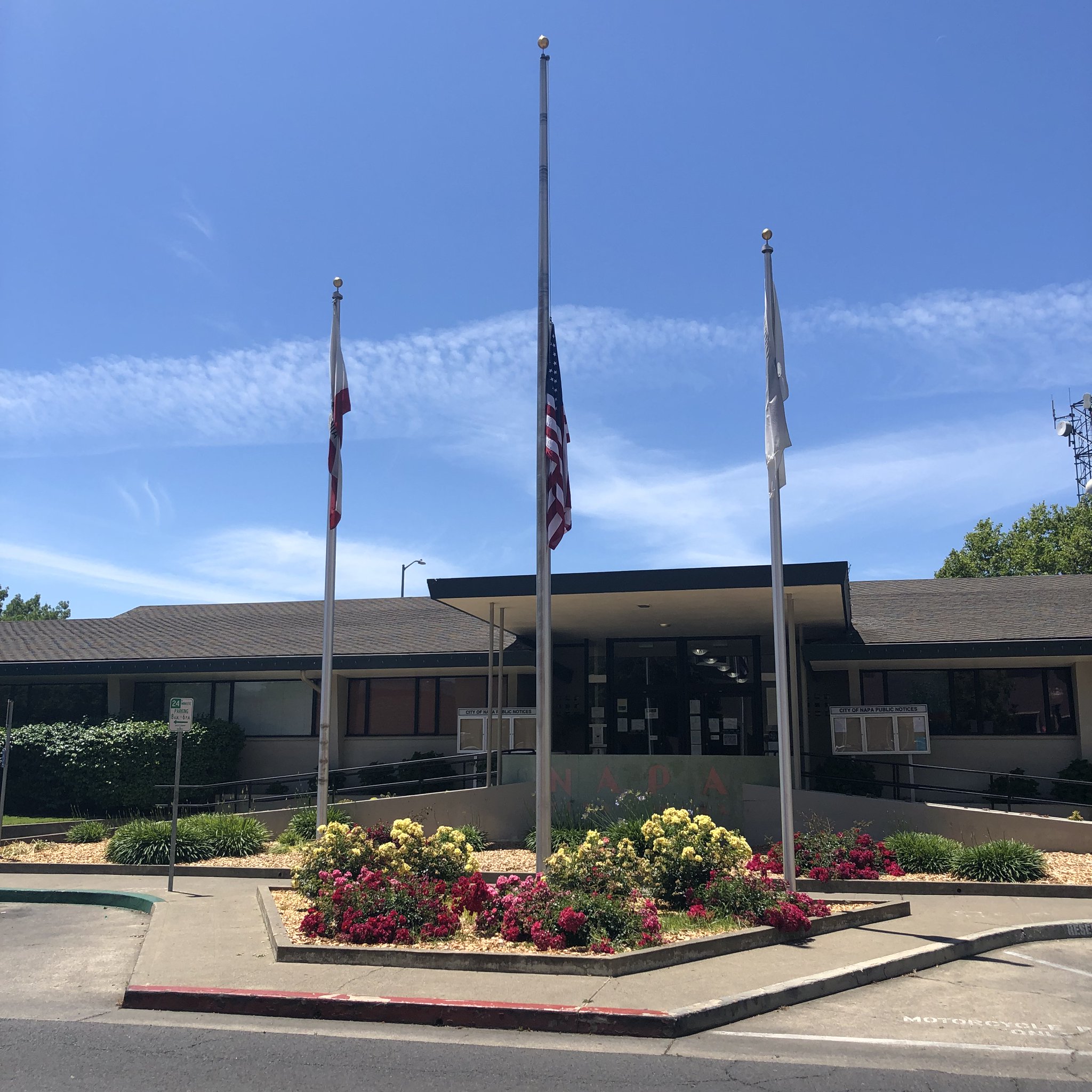 City of Napa on Twitter "Our flag will be at halfstaff in front of