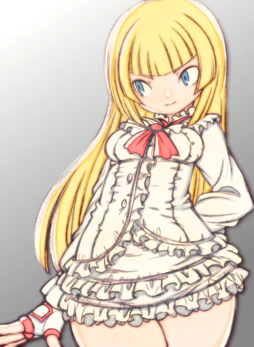 姫カット候補その2、鉄拳のリリさん。りりといえばゴーストバスターズ・・ #姫カット #鉄拳7  #リリ 